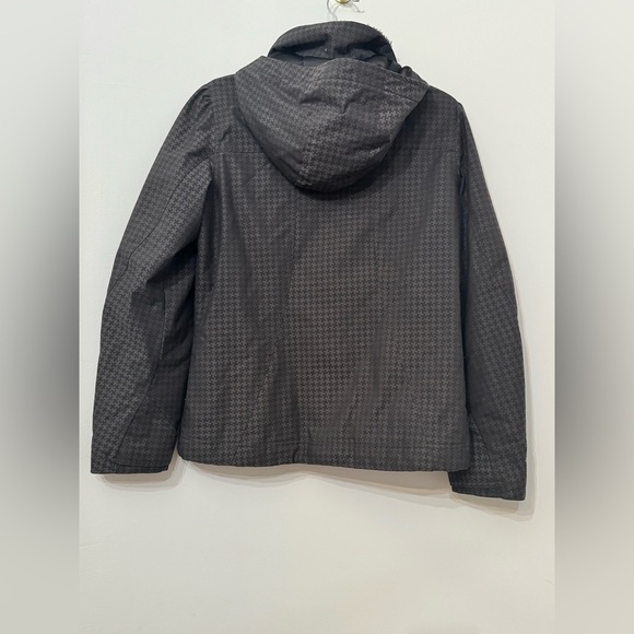 Women’s Columbia Omni Shield Abbot Kinney Houndstooth Faux Fur Winter Jacket M - Picture 4 of 14